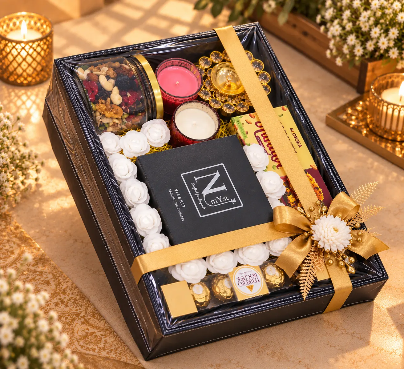 The Golden Aura Luxury Hamper. - Image 3