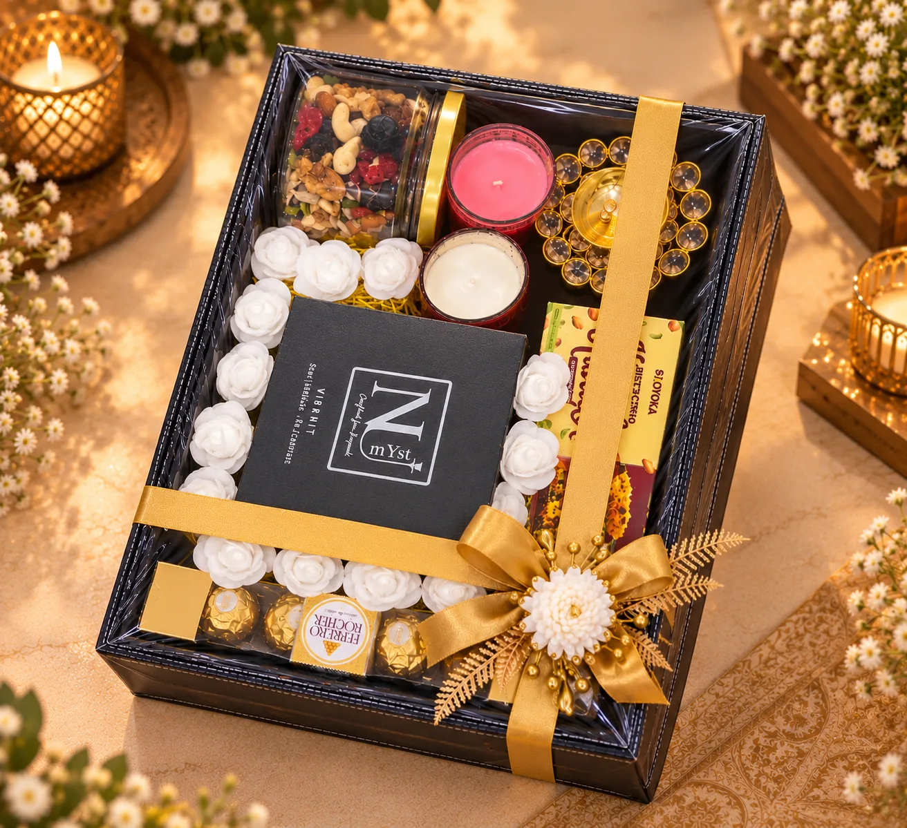 The Golden Aura Luxury Hamper. - Image 2