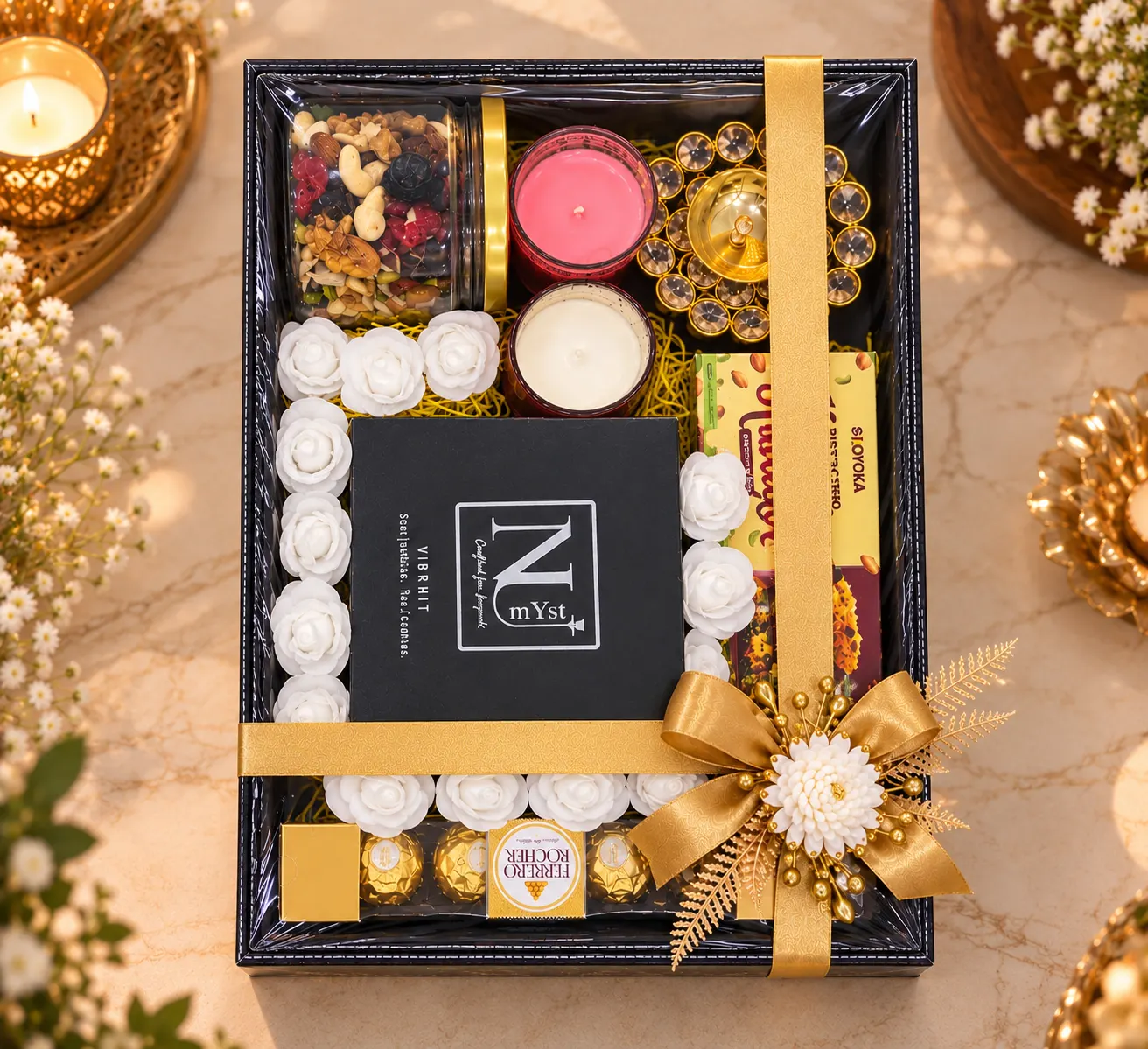The Golden Aura Luxury Hamper.